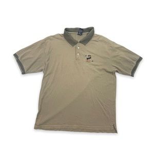 Vintage Warner Bothers Daffy Duck polo golf shirt